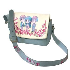 Fruits Basket Anime Crossbody Bag Purse Tohru Kyo Yuki Zodiac Floral Bioworld